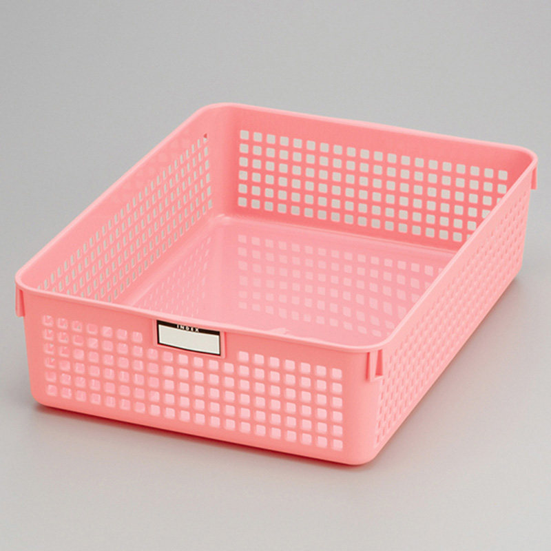 收纳日本进口塑料长方形桌面厨房储物篮浴室篮子其他收纳篮