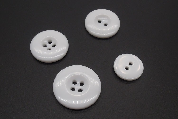 白色纽扣扣子女士大衣风衣扭扣医生护士白大褂纽扣