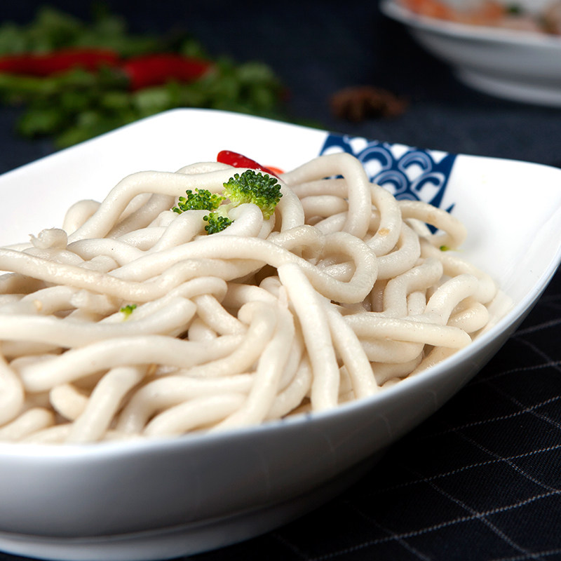 永昊阳江海鱼鱼面500g鱼肉面条面线 海鲜面老广的味道 海鲜豆捞