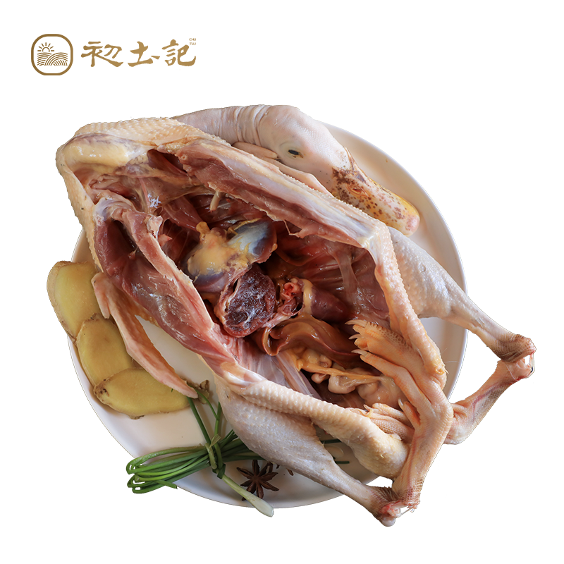 初土记老鸭 土鸭 散养 麻鸭新鲜鸭肉 老水鸭土鸭子1kg 顺丰原产地