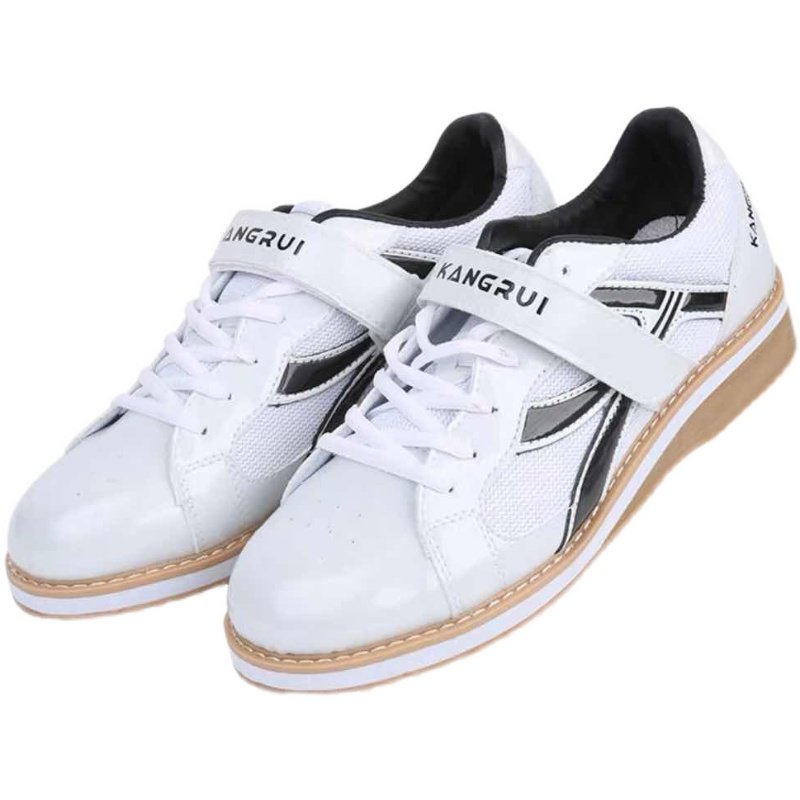 康瑞举重鞋深健身房训练硬拉平衡专业比赛防滑摔跤鞋