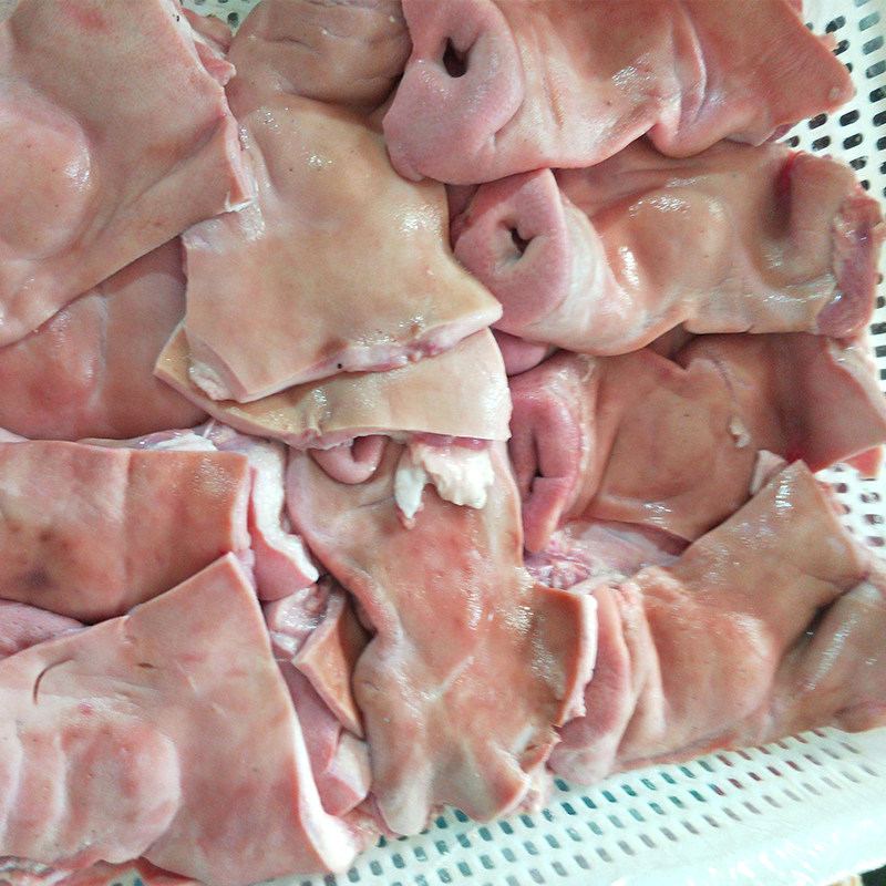 去骨猪鼻鼻子猪拱20斤商用新鲜冷冻开边半猪生猪肉