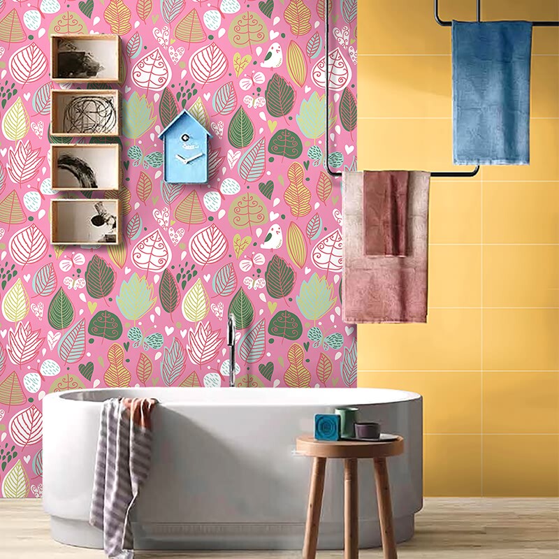 自粘卧室温馨防水壁纸墙壁房间装饰装饰布布置墙贴