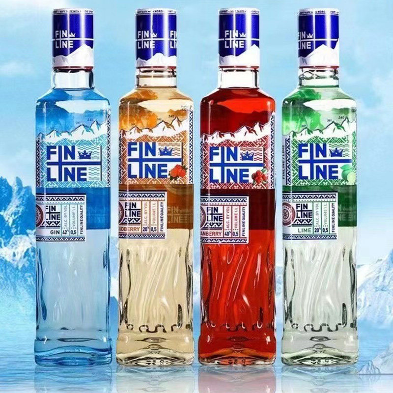 芬兰伏特加原瓶进口网红洋酒40度500ml喜酒白酒伏特加