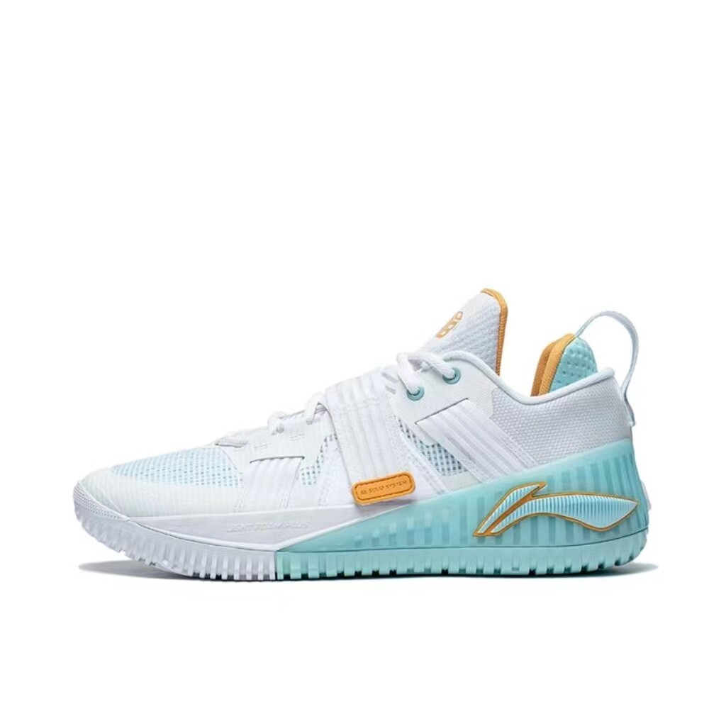 李宁新款狂怒篮球鞋反伍男子弹力稳定支撑篮球外场鞋男款abft019