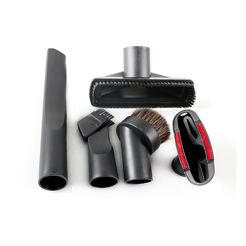 吸尘器配件头小吸头五件件套圆刷扁吸沙发窗帘吸尘器配件