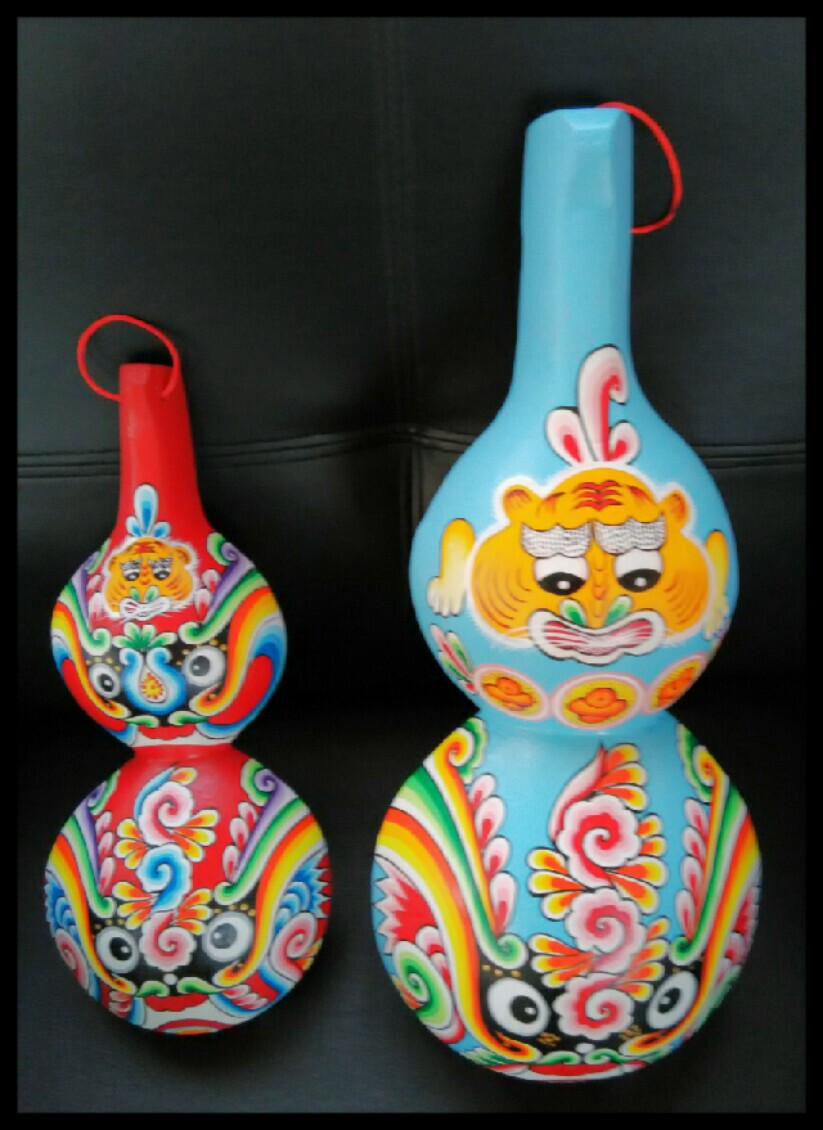 脸谱社火马勺挂件葫芦招财纳福实拍其他工艺饰品其他工艺饰品