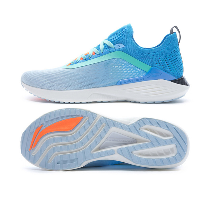 李宁超轻17代男鞋跑步减震一体夏季透气网面跑步鞋