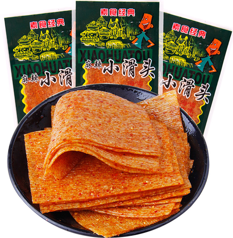 小滑头辣条网红面筋8090回忆怀旧零食小吃休闲面筋制品