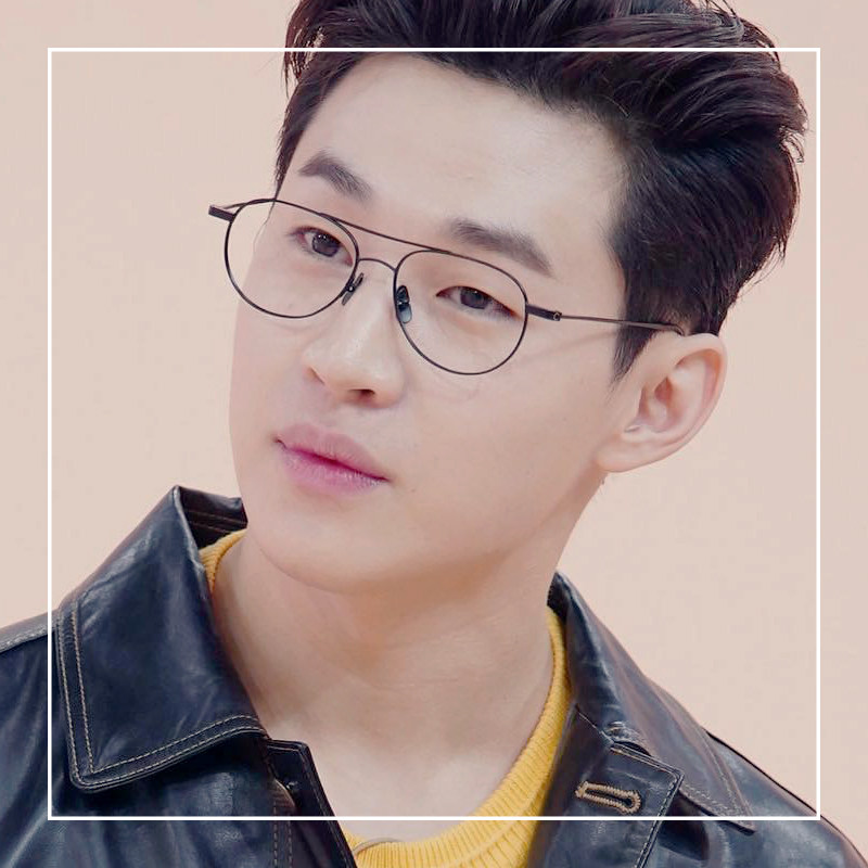 apeslookbilly双梁飞行员钛金金属眼镜henry刘老板老板眼镜架