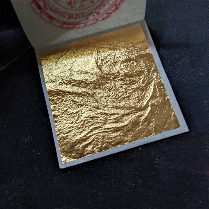 泰国国新曾西天象真品纯金箔纸装饰佛像镀金金箔