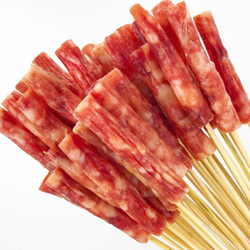 腊味香肠广式小香10把100串铁板油炸串串烧烤香肠