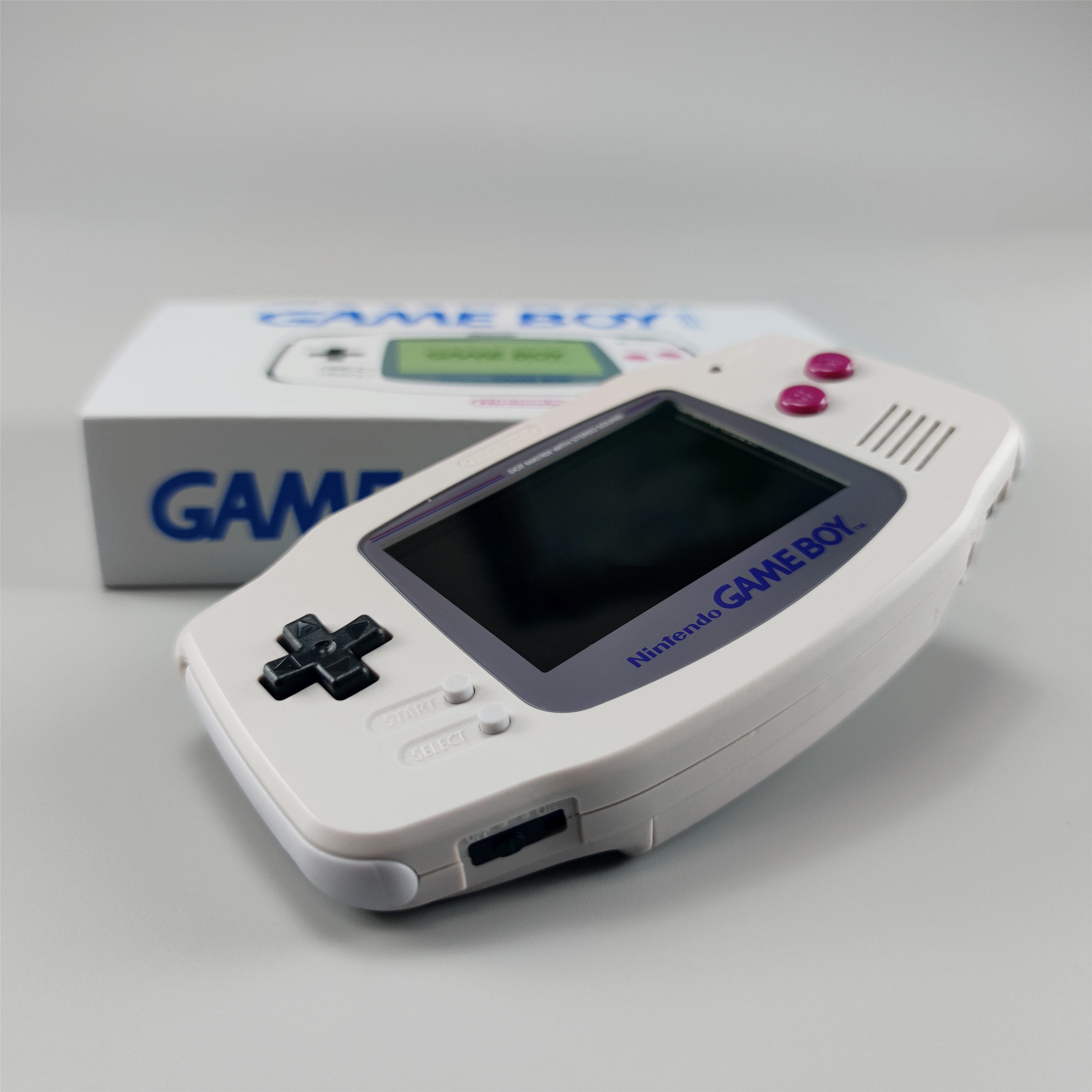 gba任天堂gameboy advance游戏机 gbm 彩色游戏机高亮 - 痕风的起点