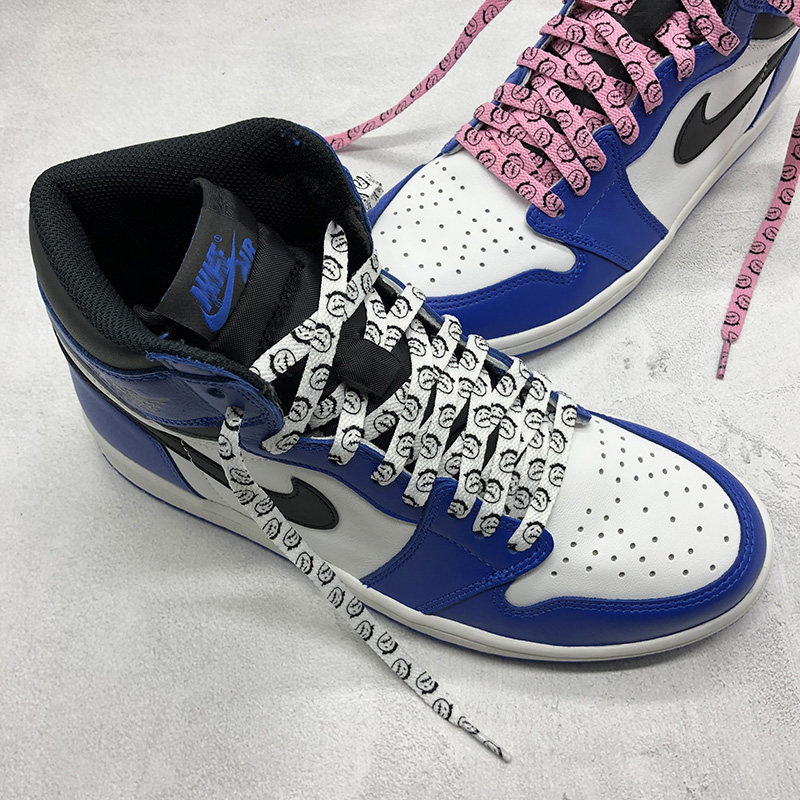 鞋带aj1倒钩反钩球鞋aj6鬼脸潮流ts联名鞋带