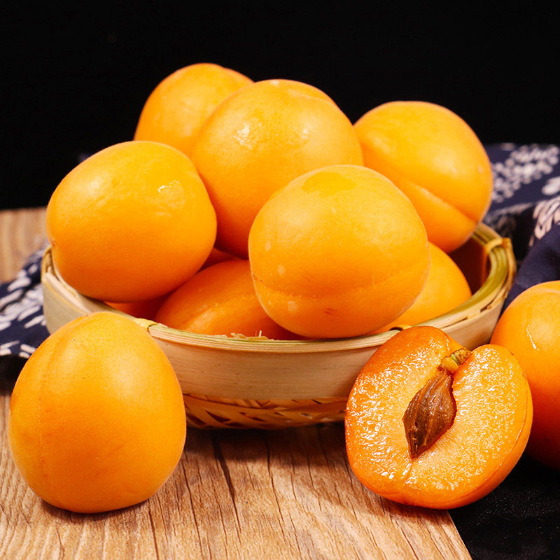 现摘大黄新鲜杏子金太阳当季水果整箱应季时令杏