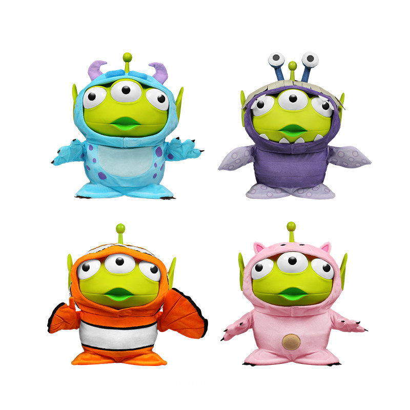 野兽王国玩具总动员三眼毛怪搪胶盲盒礼物手办手办