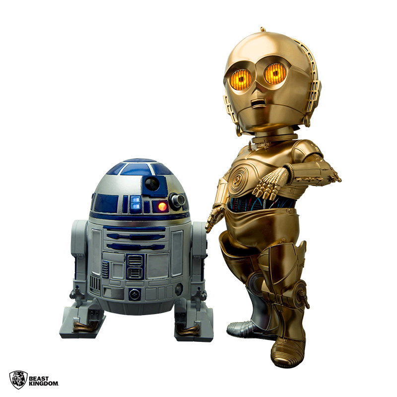 野兽王国星球大战正版c3por2d2机器人手办玩偶周边模型兵人专区