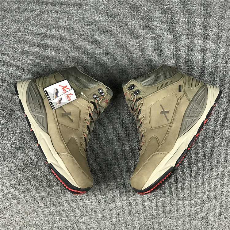 出口美国情侣款户外运动鞋头层牛皮休闲徒步鞋防水防滑保暖登山鞋