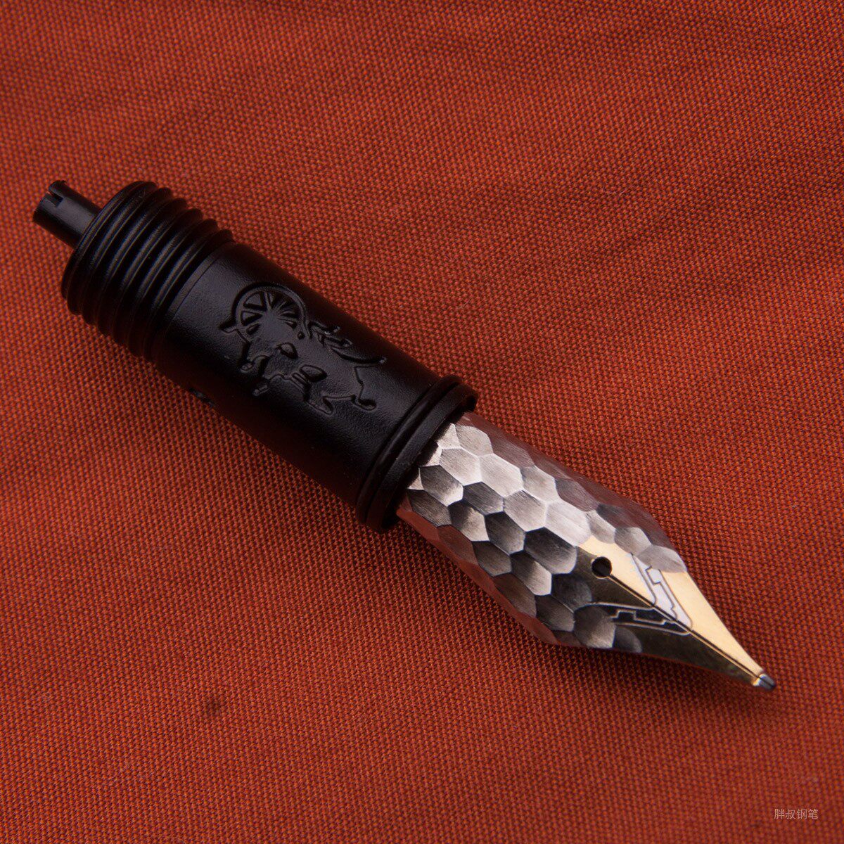 胖叔钢笔金豪笔尖总成锤纹铱粒打磨练字9036世纪钢笔