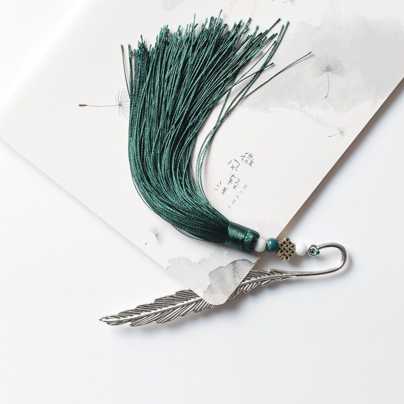 古典吊坠金属流苏书签创意艺术中国国风礼品书签