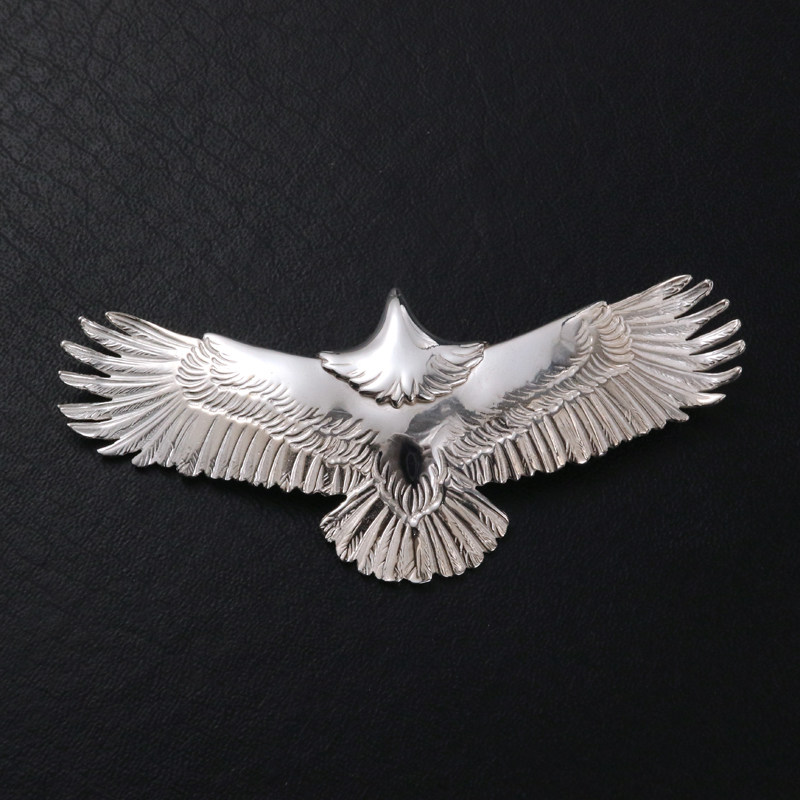 纯银ywltadykingtk全银大鹰老鹰项链吊坠项坠