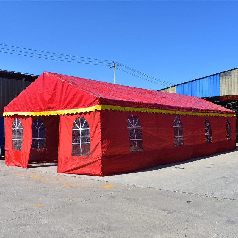 喜棚农村红白喜事帐篷流动酒席包桌帐篷婚宴婚庆餐饮喜宴帐篷客棚