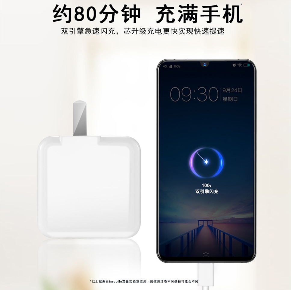 适用vivos6充电器y9s原装y50双引擎闪充头手机数据线手机充电器