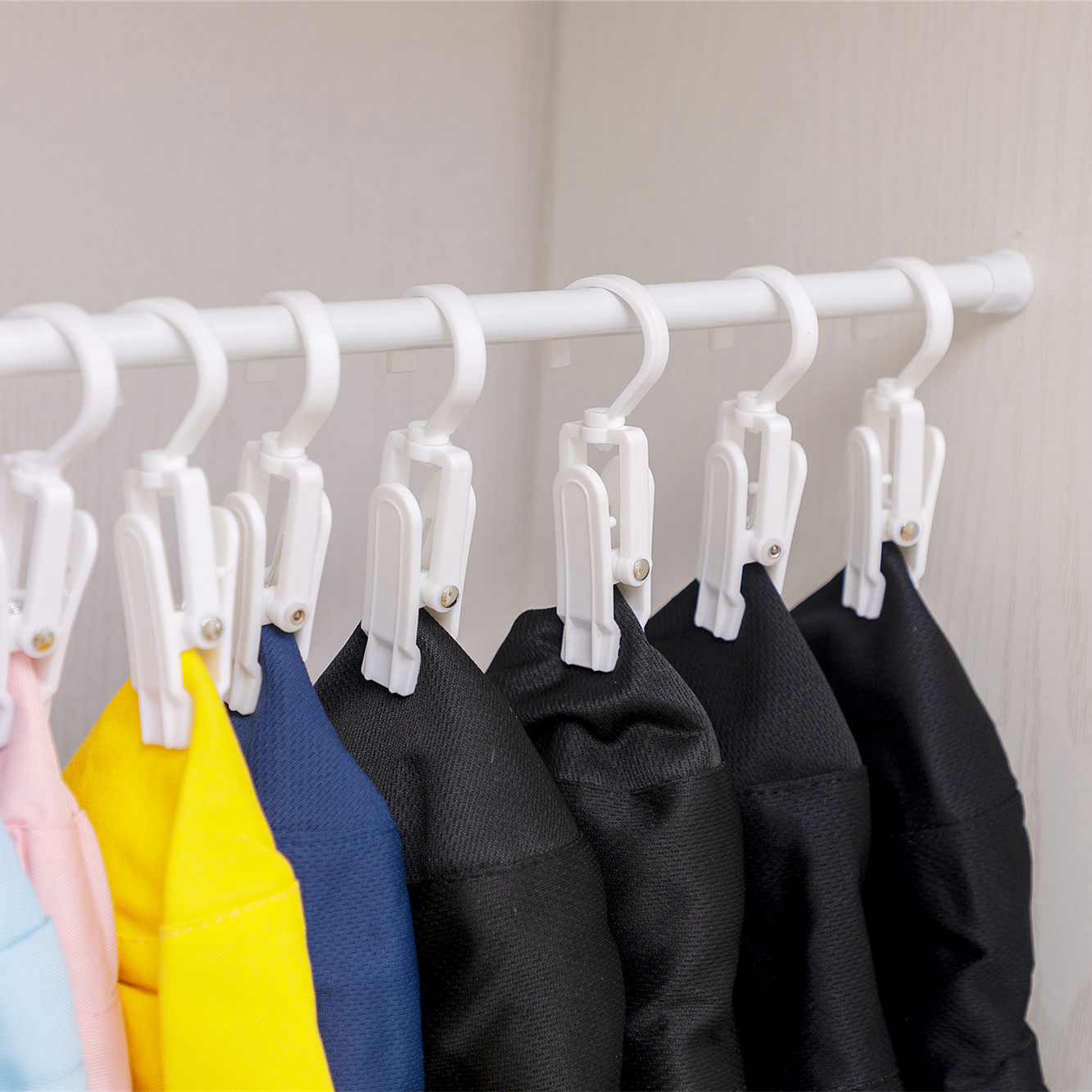 帽子收纳神器收纳整理挂钩夹子衣柜放挂家用壁挂挂钩