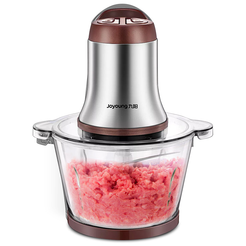 九阳绞肉机家用电动小型不锈钢打肉机绞肉肉馅机全自动绞肉