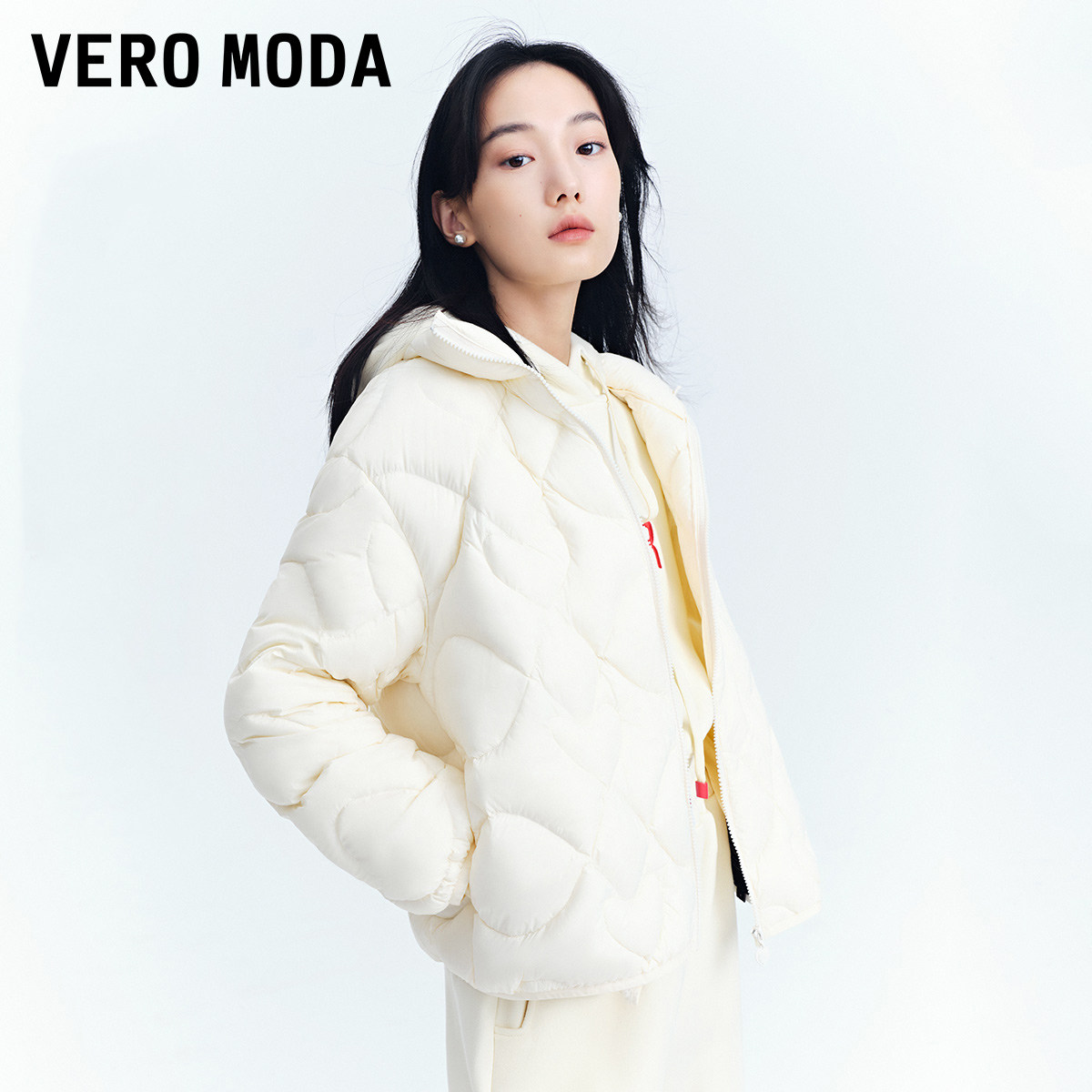 预售veromoda羽绒服2022冬季新款短款轻薄322323003羽绒服