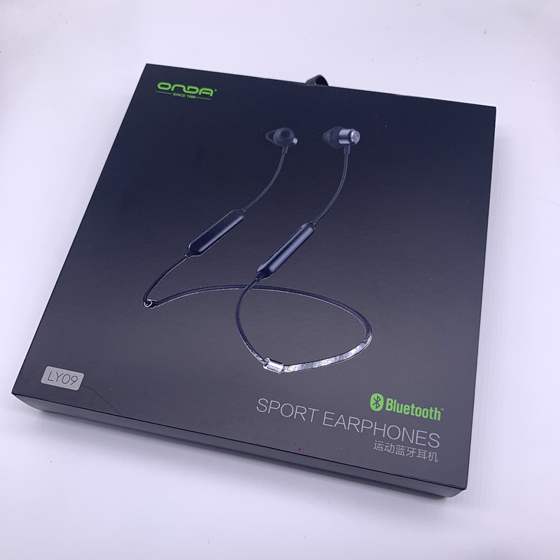 onda昂达ly09无线运动蓝牙耳机入耳式脖防水跑步蓝牙耳机