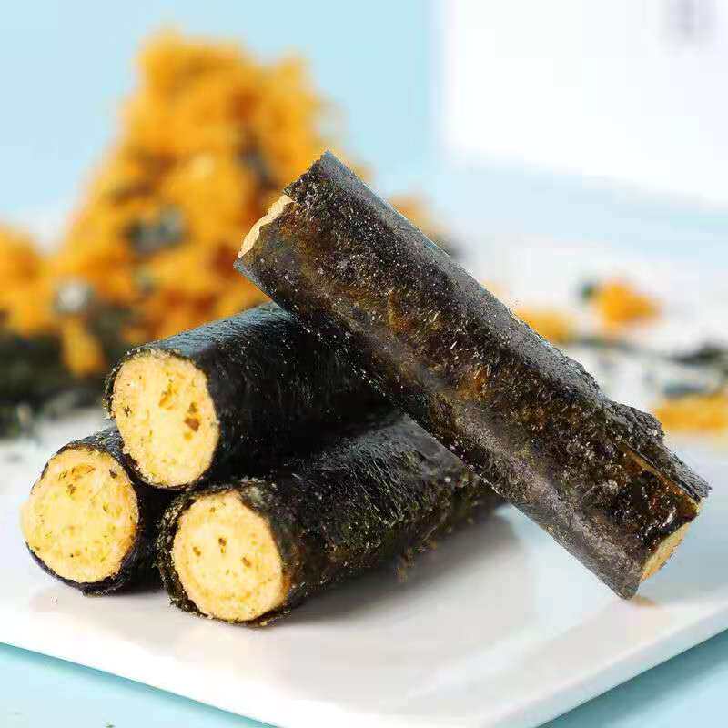 夹心海苔脆肉松海苔卷(热品库)