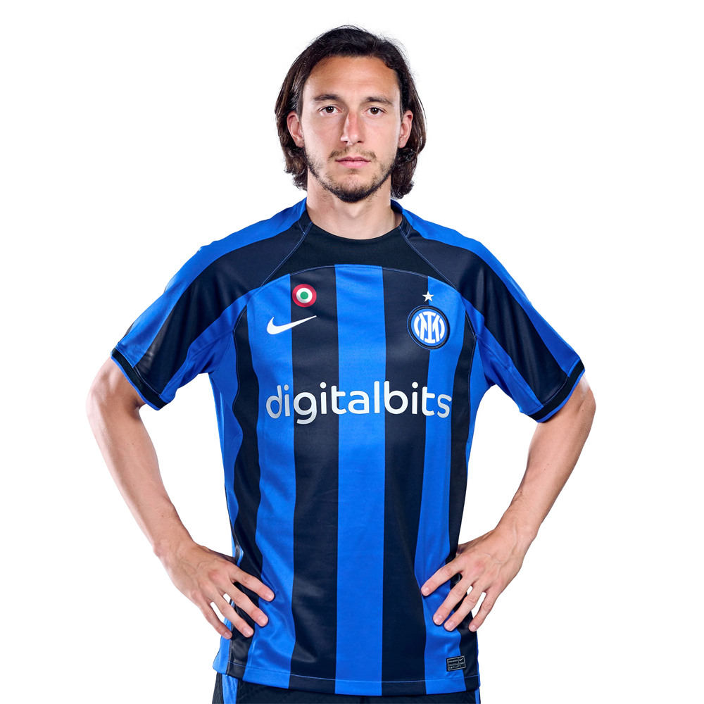 国际米兰国米球衣22-23欧冠主场塔罗球员足球dj7645-413足球服