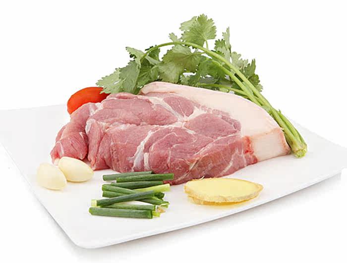 农家散养土猪肉新鲜现杀前腿肉 后腿肉 梅花肉 夹心黑猪肉生3斤装