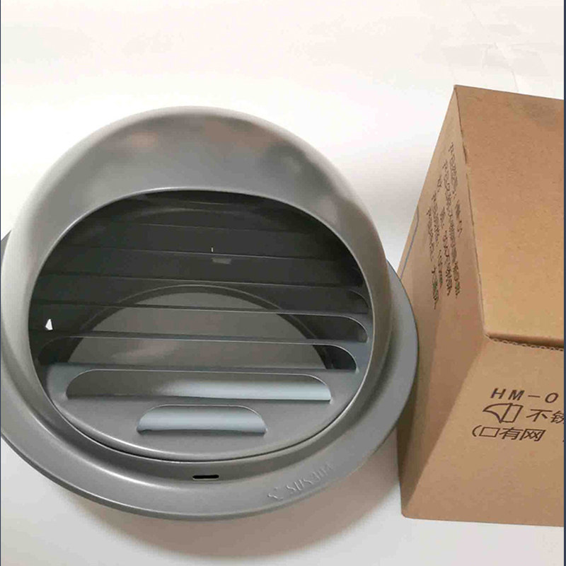 不锈钢风帽新风系统防风排气防雨油烟机外墙烟道室内新风系统