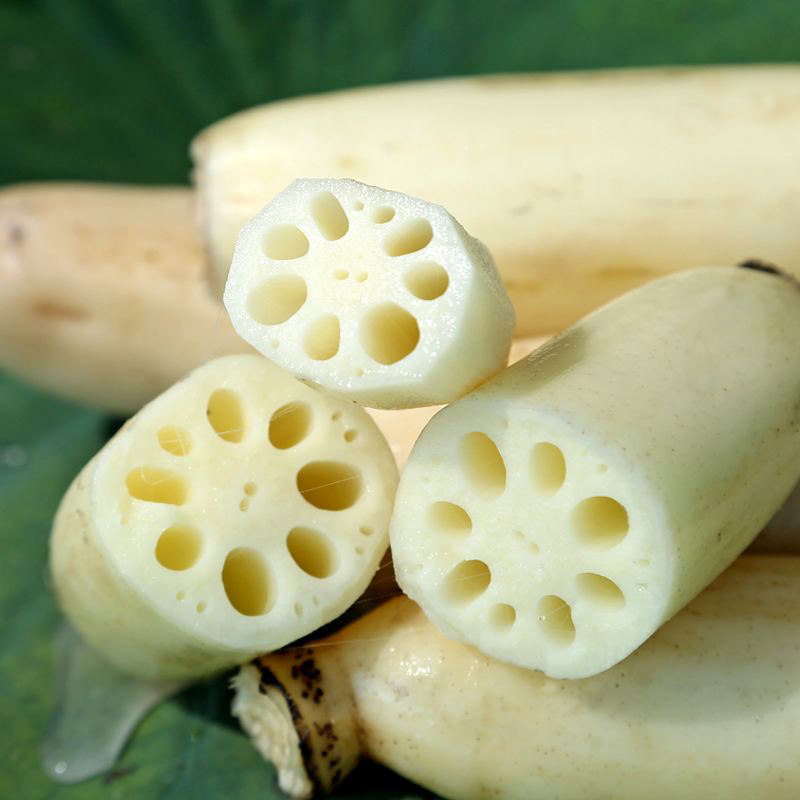 现挖嫩藕菜藕 发货中 新鲜脆藕新花藕 农家莲藕莲菜5斤装 包邮 - 女性