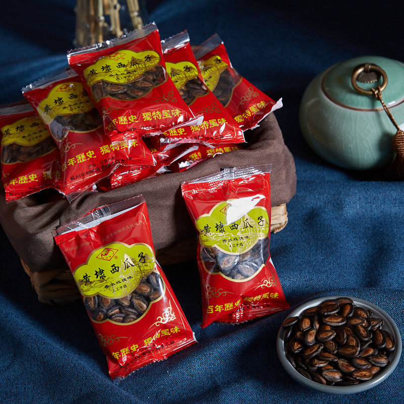 苏州特产天福黄埭西瓜子玫瑰味黑瓜子原味炒货瓜子