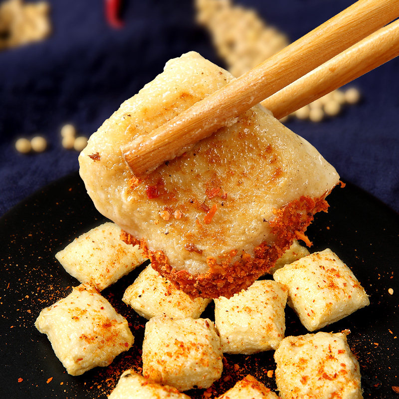 豆腐石屏包浆云南特产爆浆小豆贵州小吃建水豆腐干