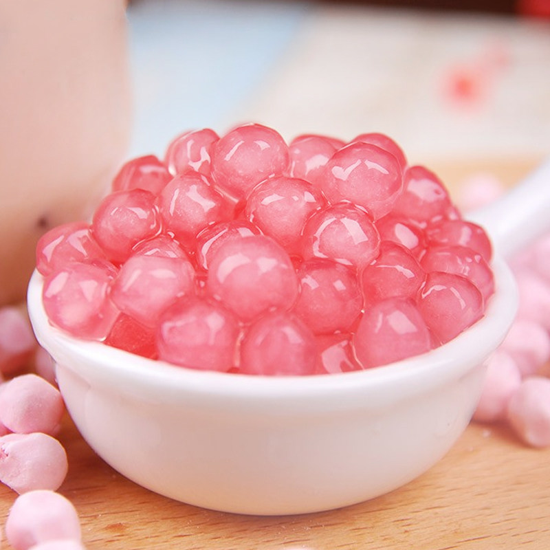 珍珠樱花整箱包包风味奶茶粉圆波霸煮奶茶店珍珠奶茶粉