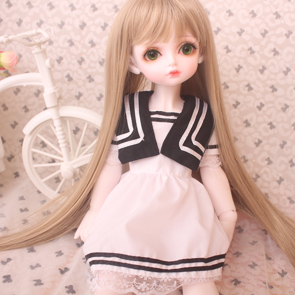 娃娃bjdsd肥巨mignon米果相似海军洋装定做bjd