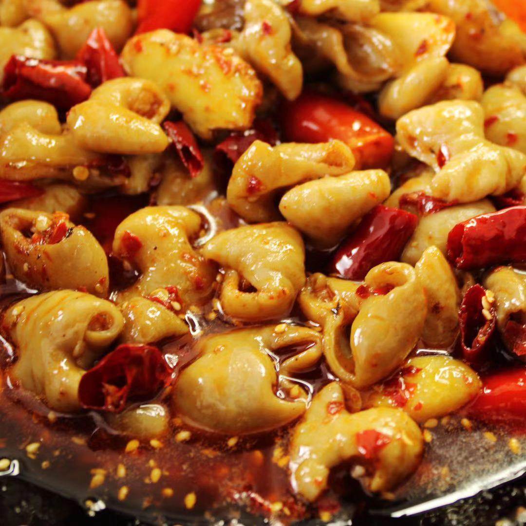 定制现做爆炒麻辣肥肠89.8元一锅鲜肠400克为一锅