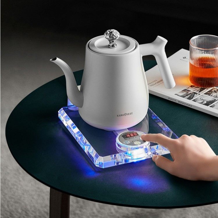 智能kamjove金灶b1加厚玻璃电热水壶养生水晶茶炉电热水壶