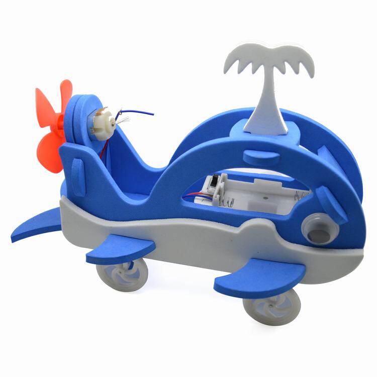 diy虎鲸机器人科技虎鲸科技小制作diy科学实验玩具科普器材