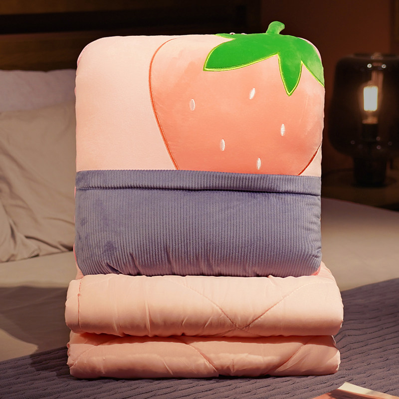 抱枕被子两用汽车车内枕头办公室车载午睡午休抱枕被