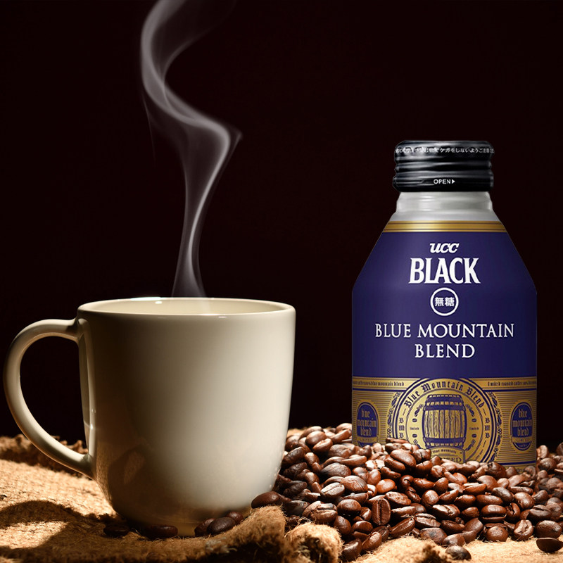 日本进口悠诗诗ucc蓝山综合无糖咖啡饮料即饮即饮咖啡