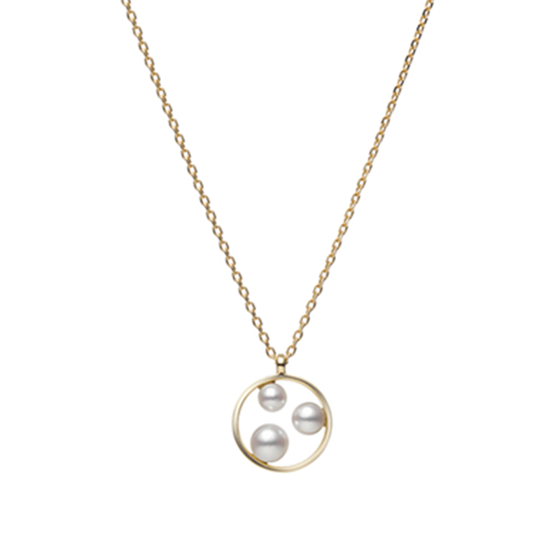 mikimoto御木本akoya珍珠项链吊坠日本直邮时尚精致项链