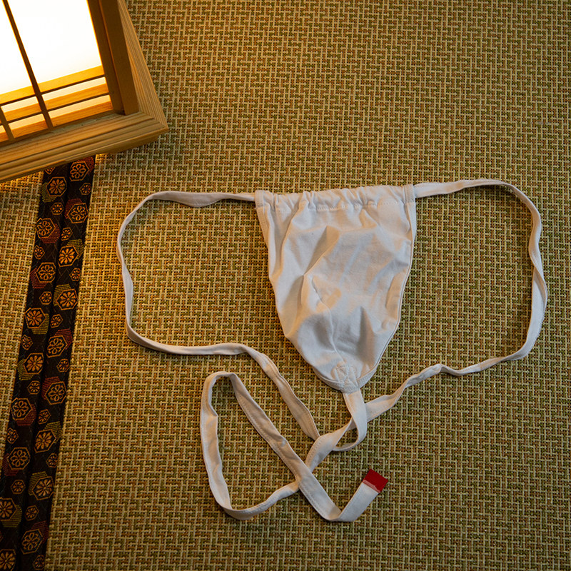 熊熊日本相扑和服布和服兜裆纯白六尺便利店和风男丁字裤