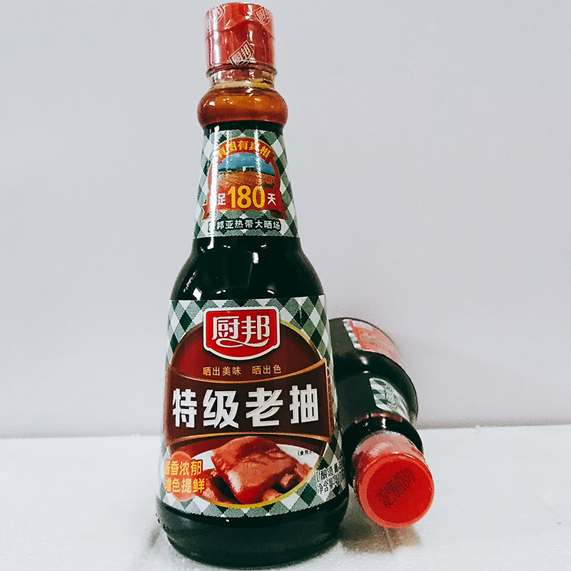 厨邦特级老抽410ml增色鲜红烧肉猪蹄炒菜卤味酱油