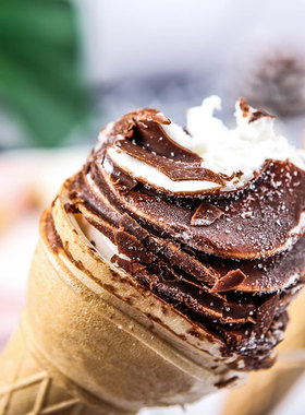 伊利火炬冰淇淋香草口味蛋筒经典网红巧克力雪糕冰激凌雪糕冷饮宁派