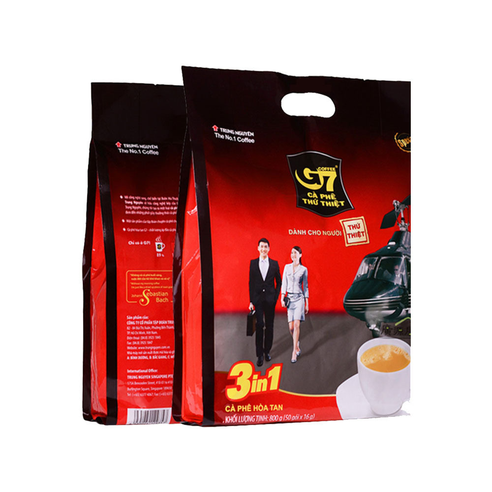 越南进口特浓g7咖啡中原g7三合一速溶咖啡粉浓香型800g 包邮 - 良品